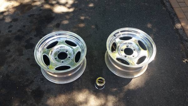 (2) 17x8 Centerline Wilderness Wildcat  wheels (practically new)