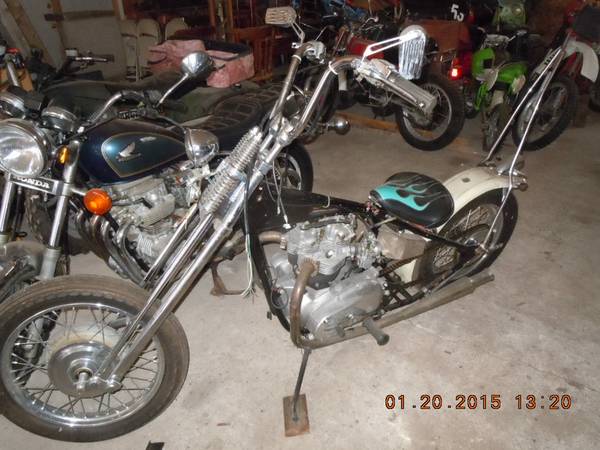 2 1967 triumph choppers, have titles