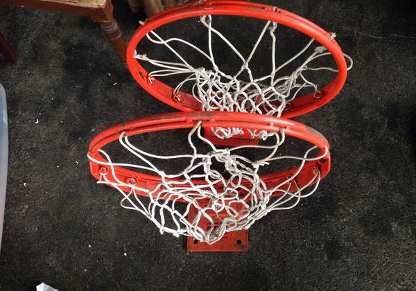 2 basketball heavy duty rims for sale