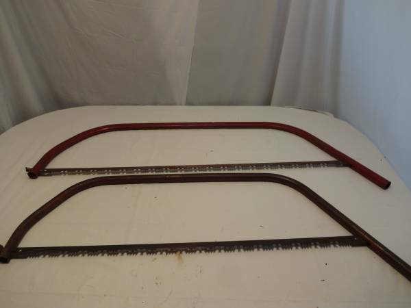 2 different craftsman metal harp buck bow saws handsaws 44 amp 36 tree