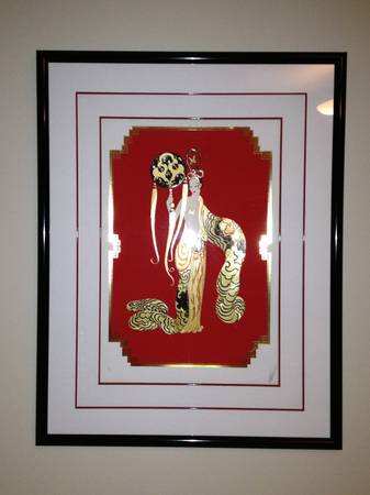 2 Erte serigraphs