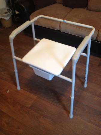 2 New and used medical commodes