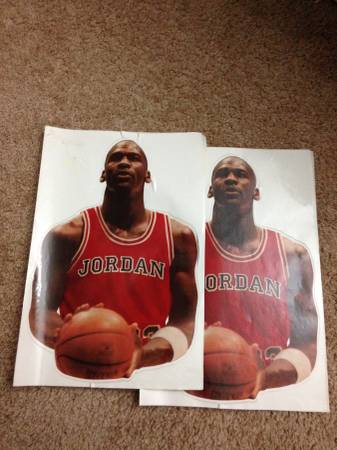 2 of Michael Jordan Decals Stickers Retro Vintage