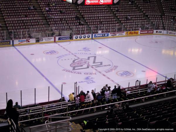 2 or 4 Detroit Red Wings Vs Buffalo Sabres Dec 1 row 7