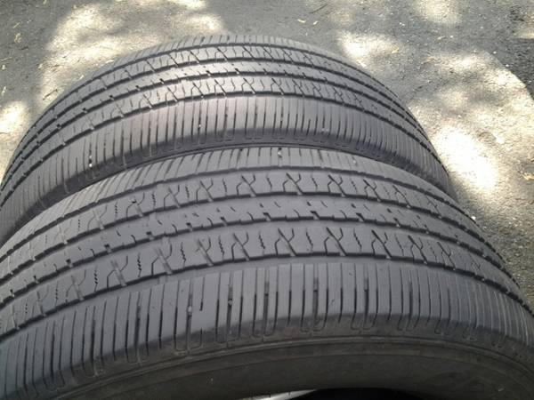 2 tires P23560R17 100T