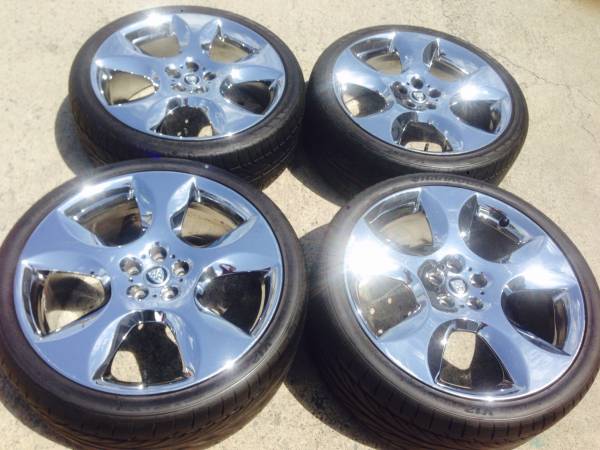 20 chrome Factory Jaguar Volans wheels amp tires