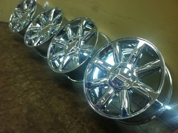 20 CHROME GMC DENALI WHEELS 6X139 BOLT PATTERN NEW ARRIVAL