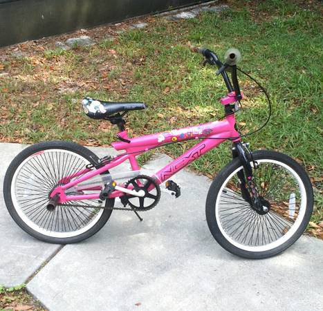 20 Girls NEXT Pretty in Pink BMX Bicycle (whitepinkblack)