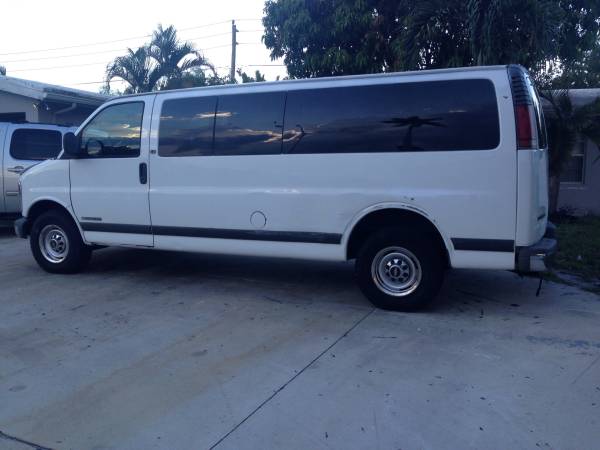 2000 CHEVY EXPRESS PASSENGER VAN G3500