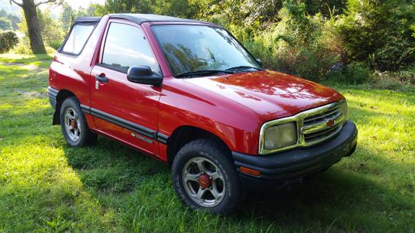 2000 Chevy Tracker 4x4 convertible