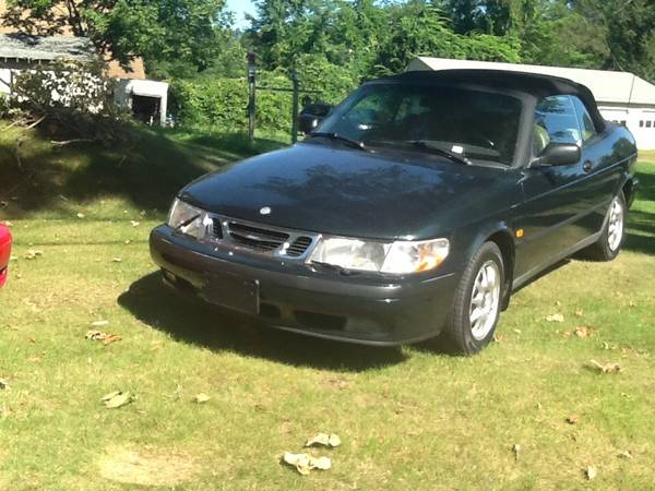 2000 SAAB convertible