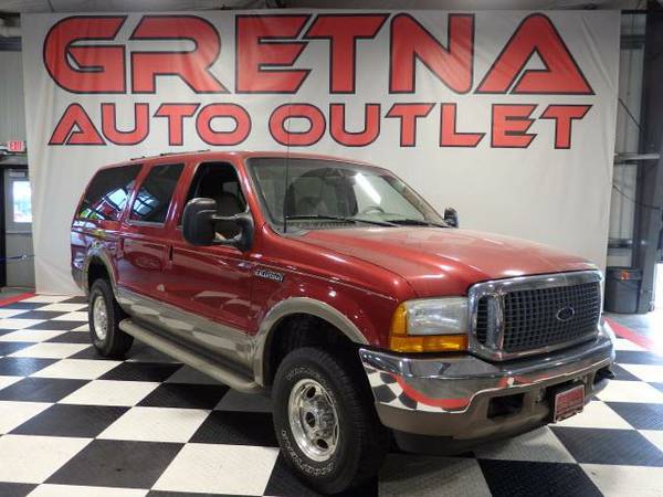 2001 Ford Excursion LimitedHEATED LEATHER LOADED UP V10 SPACIOUS