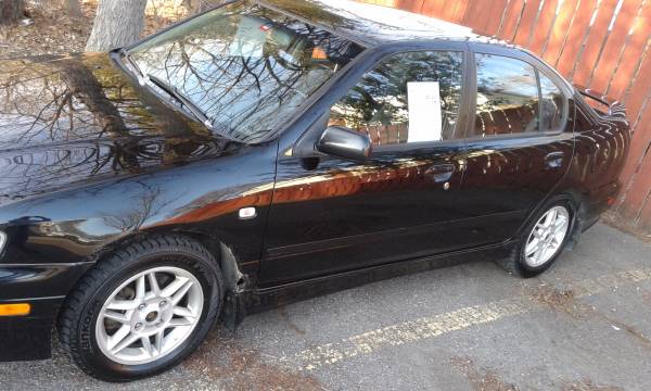 2001 Infiniti G20t Black w Black Leather 147k Loaded, Manual