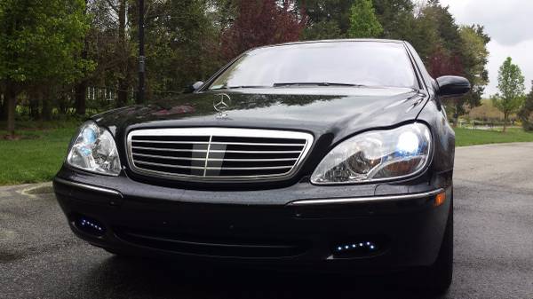 2001 Mercedes S500 FULLY LOADED 2006 Facelift AMG Chrome Wheels