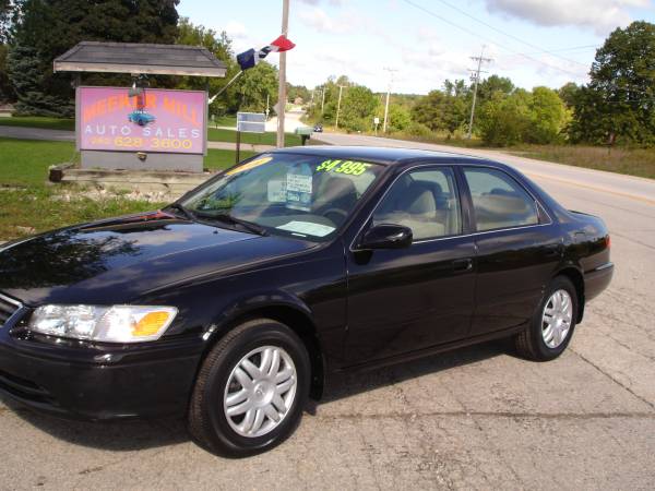 2001 TOYOTA CAMRY LE SEDAN CLEAN CAR FAX LOW MILES