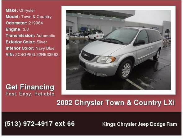 2002 Chrysler Town amp Country LXi