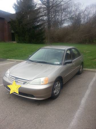 2002 Honda Civic LX 2500 OBO