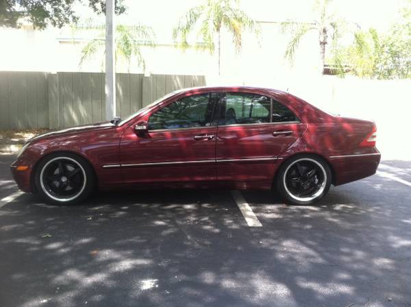 2002 MERCEDES C240, AUTOMATIC, COLD AC......