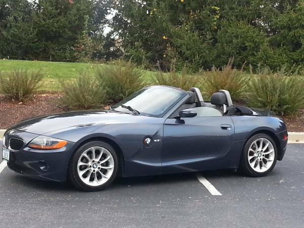 2004 BMW Z4 2.5i Rare SMG Transmission w Paddle Shifters EXC Conditio