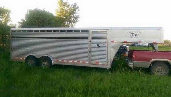 2004 Featherlite Stock Trailer