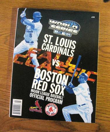 2004 Official World Series Program