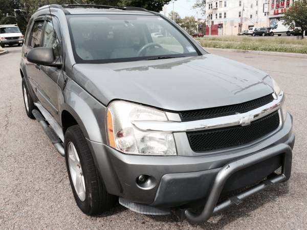 2005 CHEVY EQUINOX LS AWD SILVER WITH GRAY 89K