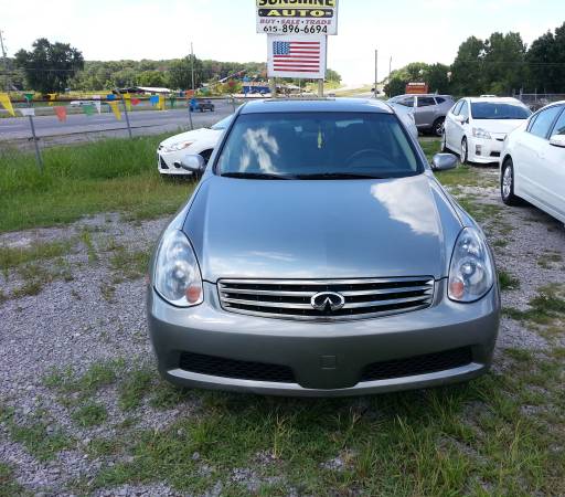 2005 Infiniti G35 Only 87km