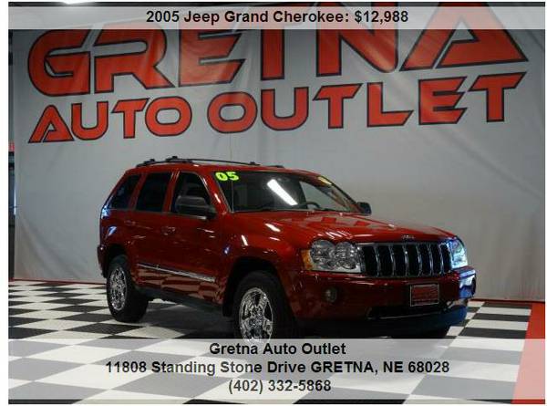 2005 Jeep Grand Cherokee5.7 HEMI HEATED LEATHER ROOF LOADED