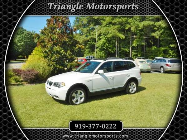 2006 BMW X3 3.0i Great Color Combo and Pano Roof