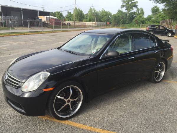 2006 Infiniti G35 Fully Loaded Clean New Wheels FIRST 6,000 TAKES IT