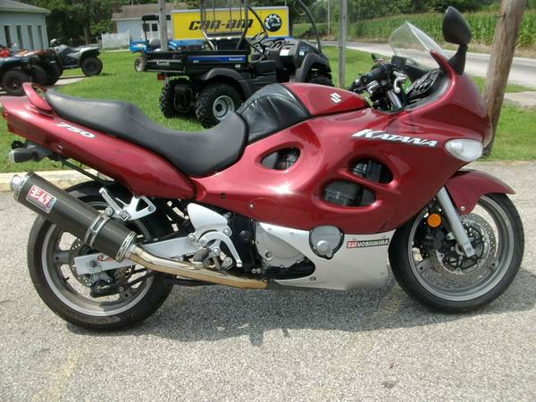 2006 Suzuki KATANA 750 Red