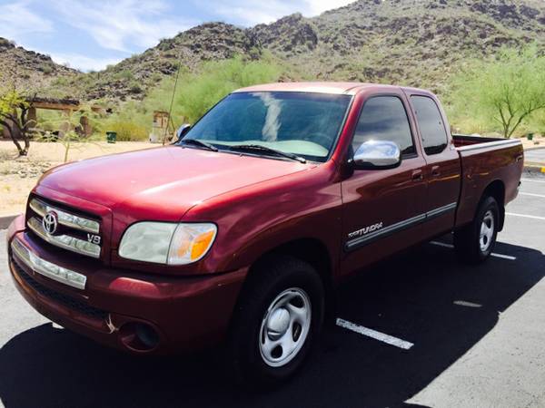 2006 TOYOTA TUNDRA 2WD  EXTENDED CAB CARFAX CLEAN V8 WITH 4.7L