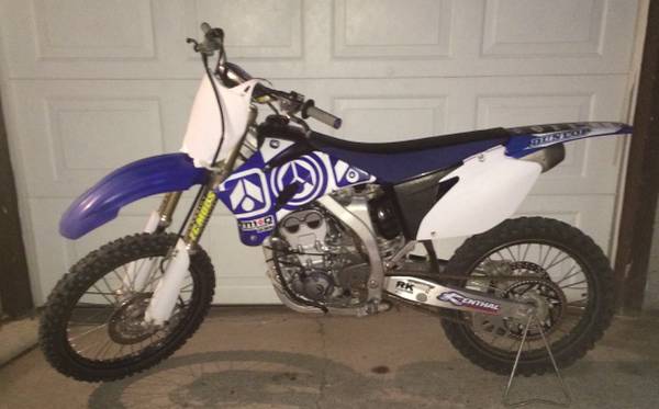 2006 Yamaha Yz250f sell trade