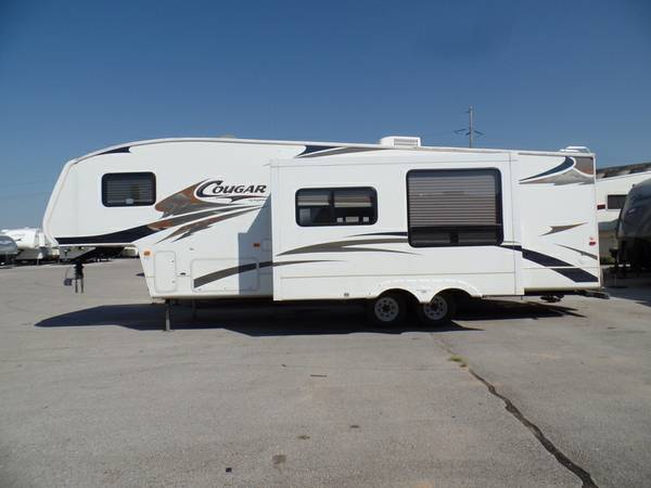 2008 Cougar 289BHS (bunk house fifth wheel)