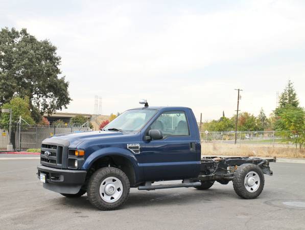 2008 Ford F250 XL Super Duty 4x4 Cab amp Chassis