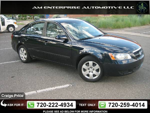 2008 Hyundai Sonata GLS Black