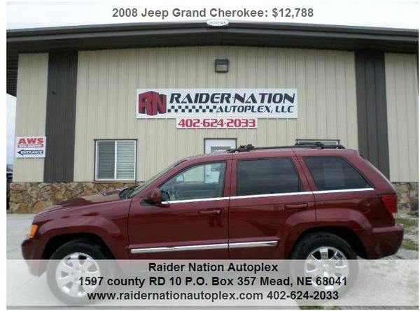 2008 Jeep Grand Cherokee Limited 4x4 SUV