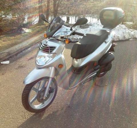 2009 Sym HD 125 Moped  Scooter