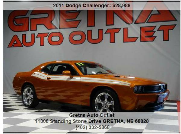 2011 Dodge Challenger30K SPECIAL ORDER COLOR NAVIGATION LEATHER ROOF