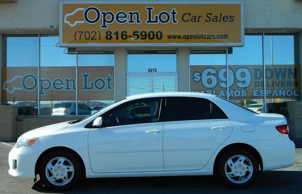 2011 Toyota Corolla  699 Down  329 per Month