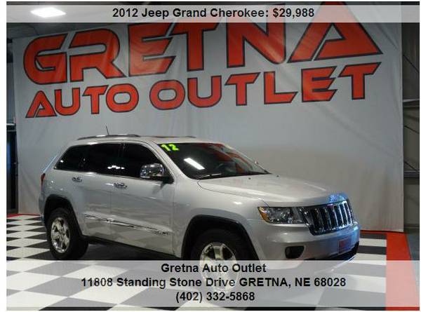 2012 Jeep Grand CherokeeLIMITED HEATED LEATHER 71K MOONROOF NAV