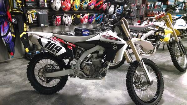 2012 YAMAHA YZ450F ONLY 109MO