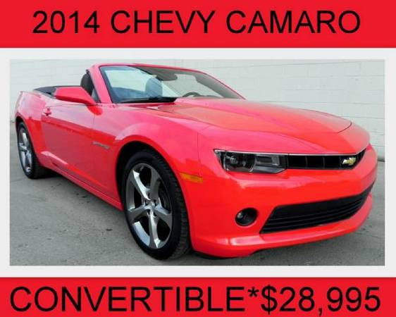 2014 Chevrolet Camaro Convertible 2LT