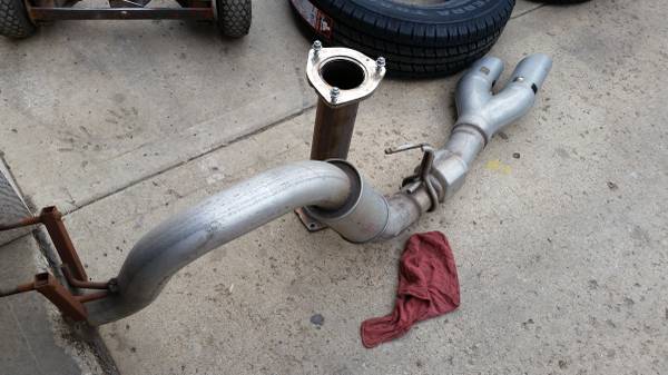 2014 F350 Short Bed Diesel Exhaust and Fuel Tank