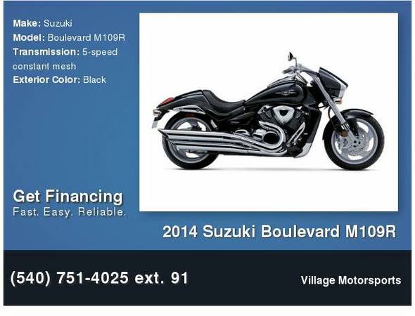 2014 Suzuki Boulevard M109R Glass Sparkle Black 5