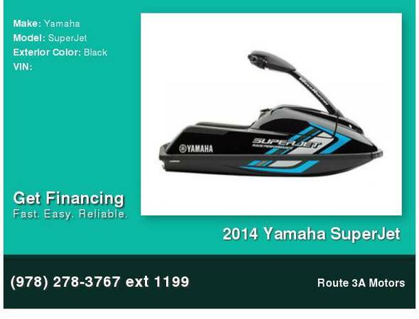 2014 Yamaha SuperJet Black