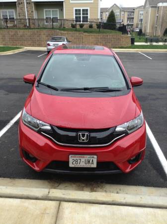 2015 Honda Fit in Milano Red automatic 6,000 miles