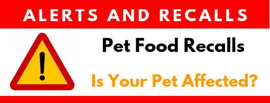 2015 LIST OF RECALLS Pet Food and Products