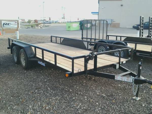 2016 Load Trail 83x16 Tandem Axle Economy Utility Trailer