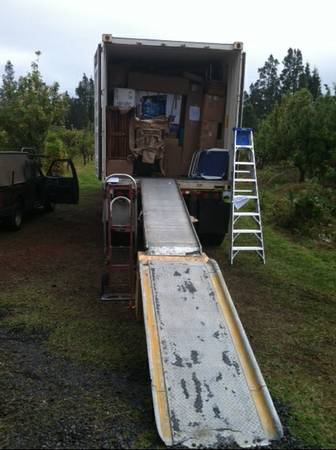2040 ft Container loadunload 25hrper man (Big Island)